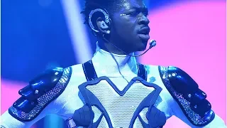 Lil Nas X put on a futuristic VMAs performance, but people couldn’t get past his lip syncing