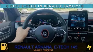 Renault Arkana E-Tech 145 - consumption on 130 km/h