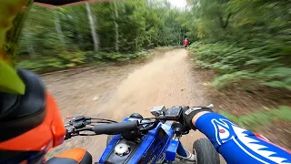 Yamaha Banshee - Flying Down The Trail!