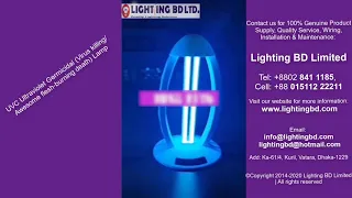 UVC Ultraviolet Germicidal (Virus killing/ Awesome flesh-burning death) Lamp