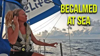 Becalmed at Sea: Sailing 9 Days to the Cook Islands - Episode 126