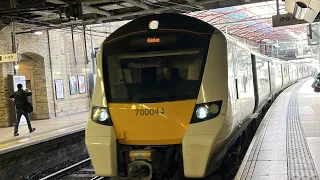 Thameslink class 700 trains at Farringdon station