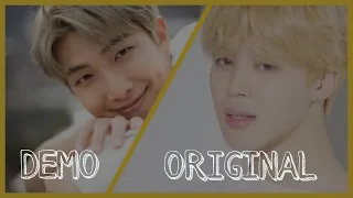 BTS SONGS DEMO X ORIGINAL