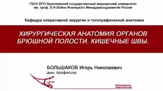 Большаков И.Н. - Брюшная полость, оперативная хирургия и топографическая анатомия