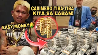 CASIMERO NAGSALITA! $1M KINITA SA LABAN! CASIMERO NAPAKA SWERTE SA KANYANG MANAGER!