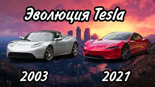 Эволюция Tesla (2003-2021)