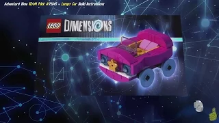 Lego Dimensions: Lumpy Car / Build Instructions (Adventure Time TEAM Pack #71246) - HTG