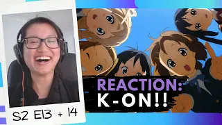 K-On! Season 2 Episodes 13 & 14 Reactions [CC] | 'BONK'