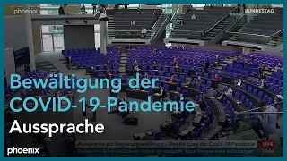 Aussprache zur Regierungserklärung von Bundeskanzlerin Angela Merkel am 11.02.21