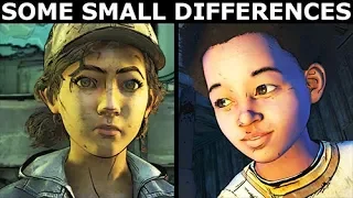 Small Dialogue Differences With AJ - The Walking Dead Final Season 4 Episode 1