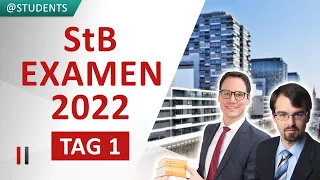 Besprechung zum Steuerberaterexamen 2022  mit Johannes Heil / Tag 1: AO, USt, ErbSt