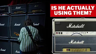 Are John Frusciante's Stage Amps Actually Dummys?