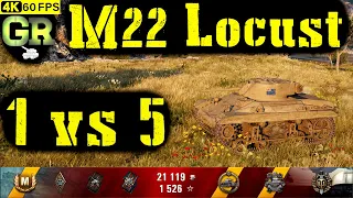 World of Tanks M22 Locust Replay - 6 Kills 0.9K DMG(Patch 1.4.0)