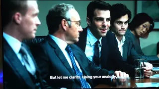 WHEN THE MUSIC STOPS FOR ECONOMY... ...Scene: "Margin Call" Film w/ Jeremy Irons & Zachary Quinto.