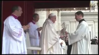 Formula canonizzazione - Canonizzazione di Giovanni XXIII e Giovanni Paolo II