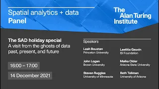 Spatial Analytics and Data Holiday Special: Ghosts of Data Past, Present, and Future