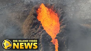 Kilauea Eruption Reaches One Month, Changes At Lava Vent (Jan. 19, 2021)