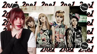 Reacting to 2NE1! FIRE, Can't Nobody and UGLY