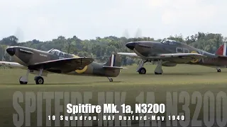 Spitfire Mk.1a, N3200 - 19 Squadron, RAF Duxford - May 1940