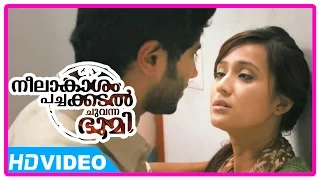 Neelakasham Pachakadal Chuvanna Bhoomi Movie | Scenes | Dulquer proposes Surja Bala