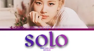 JENNIE - SOLO ( Rosé AI Cover)