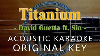 Titanium - David Guetta ft. Sia [Acoustic Karaoke]