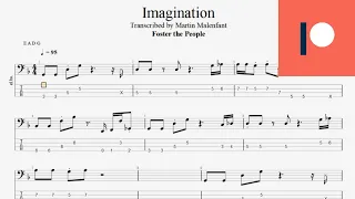 Foster the People - Imagination (bass tab)