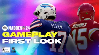 MADDEN NFL 24 GAMEPLAY FIRST LOOK | Josh Allen vs Patrick Mahomes | Bills vs Chiefs