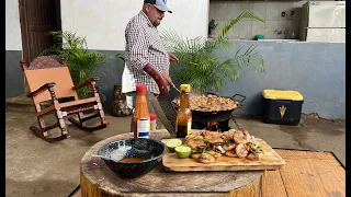 Los Famosos Camarones al Disco!! Si PICAN están Ricos!!