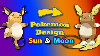 Evolution of Pokemon Designs - Sun and Moon