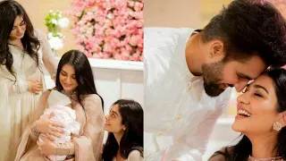 Dawat e Aqeeqa of Sarah Khan and Falak Shabir daughter Alyana Shabir