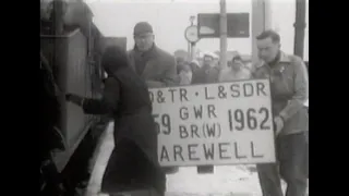 The last train on the Plymouth to Launceston railway