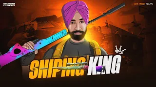 SNIPING = 100% WIN : BGMI LIVE | GTXPREET PUBG LIVE