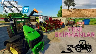 YENİ EKİPMANLAR | YUVARLAK BALYA | TARLA EKİMİ | ZİELONKA | BÖLÜM 1| FARMİNG SİMULATOR 22 | #fs22