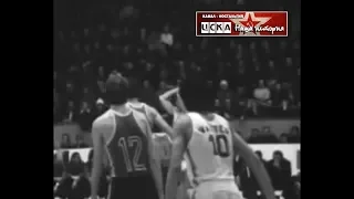 1977 CSKA (Moscow) - Real (Madrid, Spain) 113-111 Men Basketball European Champions Cup, review 1