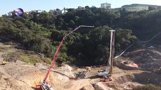 ARENA MRV MANGOTE ALONGANDO PARA COMEÇAR OS TRABALHOS