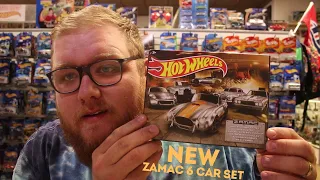 Hot Wheels Zamac 6 Car Set Unboxing