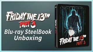 Friday the 13th Part 3 Blu-ray SteelBook Unboxing