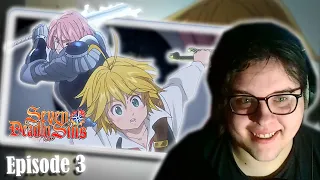 GILLTHUNDER VS MELIODAS | Seven Deadly Sins Season 1 Episode 3 Reaction!