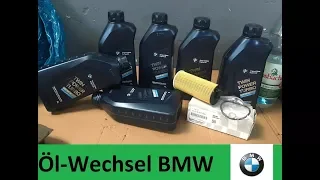 Ölwechsel A-Z BMW X3 F25