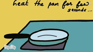 omelette making #animation #omlette #cartoon #flipaclip #cook #cookinganimation #cookingvlog #vlog