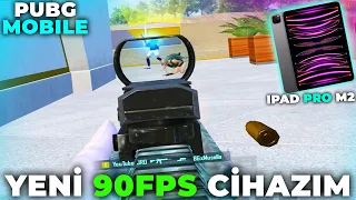 YENİ 90 FPS CİHAZIM !! İPAD PRO 4.NESİL (M2) KUTU AÇILIMI VE GAMEPLAY - 90 FPS PUBG Mobile TEST