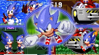 💎 Blue Super Sonic VS HARDER Bosses in Sonic 1 💎 Sonic Forever mods Gameplay