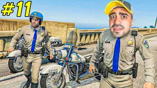 تختيم قراند 5 اشتغلت شرطي ووقفت مجرمين - GTA V