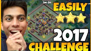EASILY DESTROY 2017 CHALLENGE CLASH OF CLAN STAR COMPLETE SUMIT 007 MANAN @sumit007yt