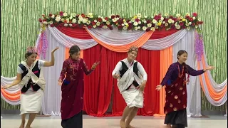 Dada Ghare Saili X tato goli mix Reception dance || James weds Nikki || it’s me Muskan ||