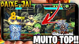 SAIU!! NOVO JOGO DE DRAGON BALL M.U.G.E.N PARA ANDROID!! ANIME LAST BATTLE OF THE COSMOS MOD APK!!