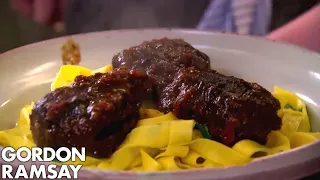 Slow Braised Beef Cheeks with Pappardelle | Gordon Ramsay