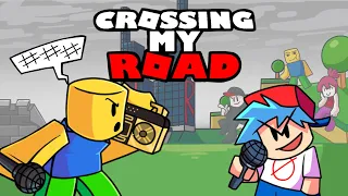 Crossing my Road fnf - [animation]