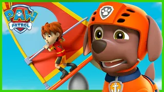 Pups save the Windsurfers on a way too windy day! - PAW Patrol Episode Cartoons for Kids Compilation